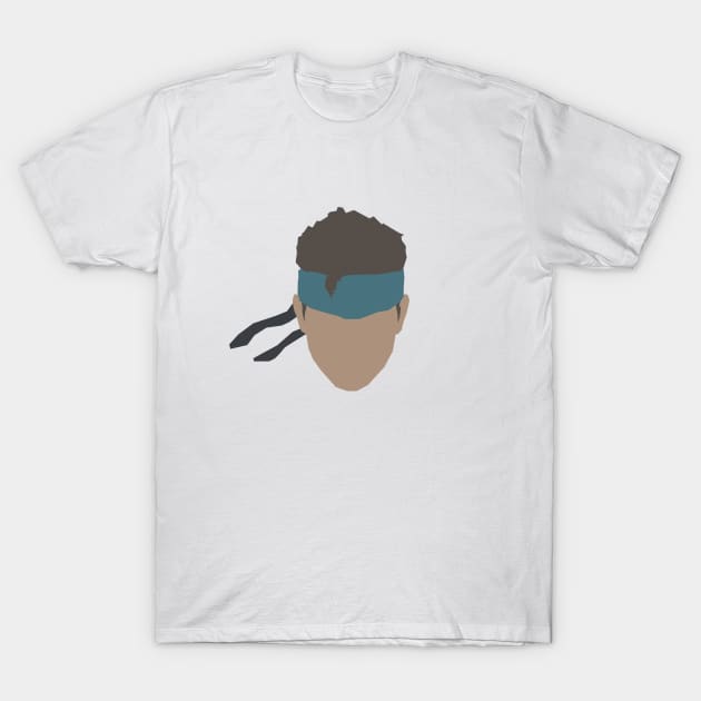 Solid Snake's Face T-Shirt by InfinityTone